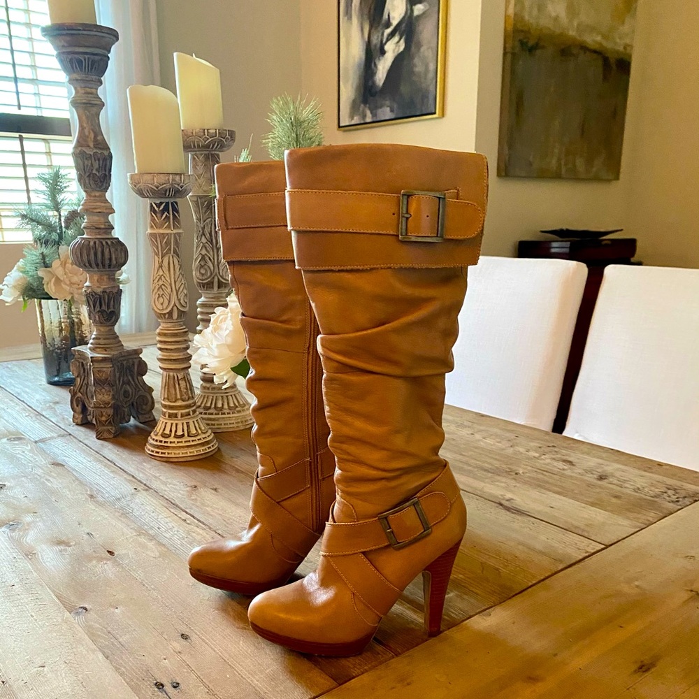 Bakers Tan Leather Boots